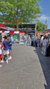 Tropische vrijwilligersmarkt