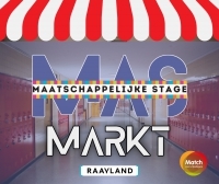 Drukbezochte minimarkt voor de maatschappelijke stage (MAS) van het Raayland College